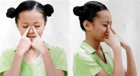 眼保健操的正確做法圖片,共6個(gè)穴位要按